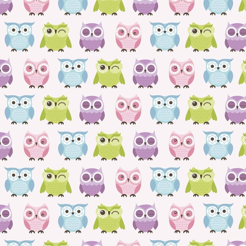 Whooo Are You Fabric – White Quilting Cotton Yard – 36″ x 45″