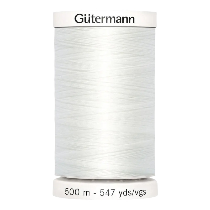 Gtermann Sew All Poly – 020 Nu White – 547yds Nu White