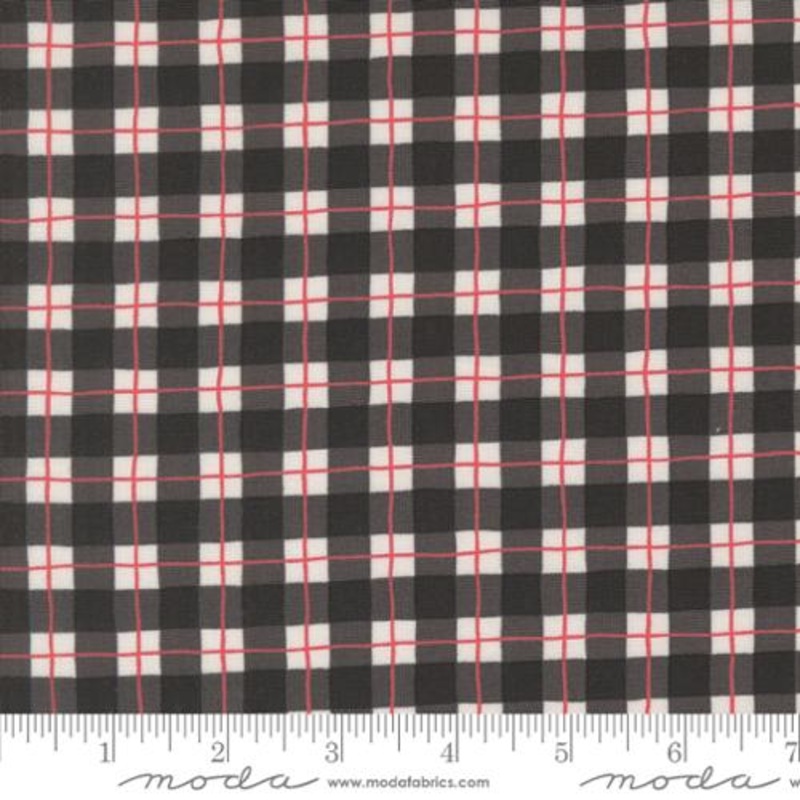 Winter Friends – Winter Plaid Charcoal Black | 56137-18