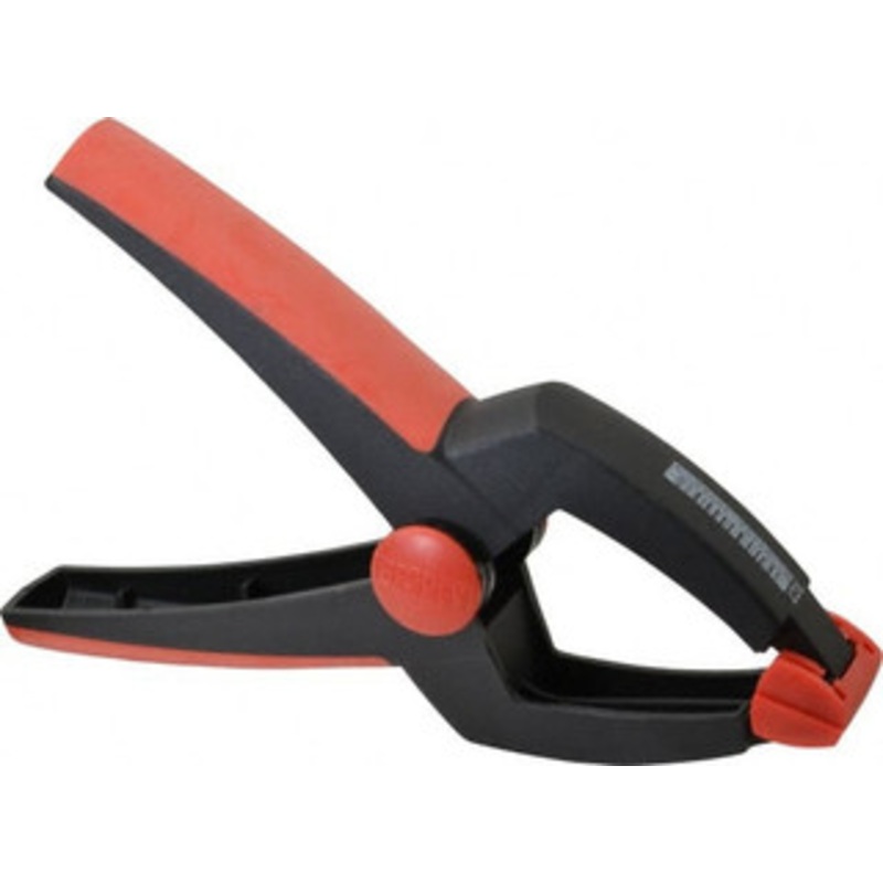 Bessey 3 Jaw Opening Capacity, 2-3/4 Throat Depth, Spring Clamp Plastic Body, Plastic Handle, Plastic Tip, 9 OAL XC7 – 93547073