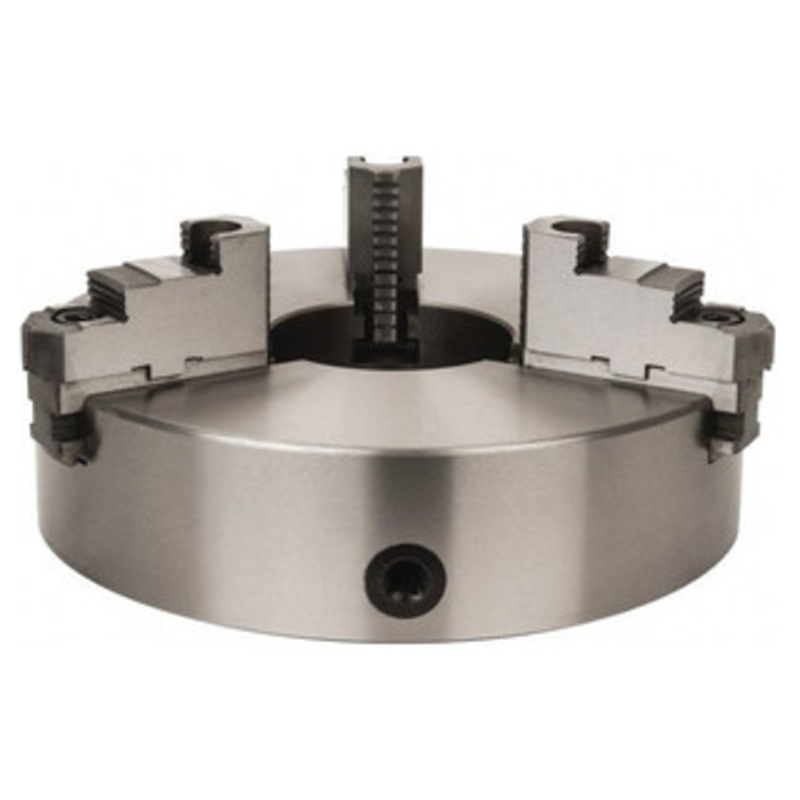 Interstate 3-Jaw Plain Back Self-Centering Lathe Chuck, Two-Piece Hardened Reversible Jaws, 15 dia. – 34-676-7