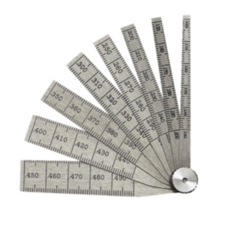 Starrett Taper Gage, Range (in): .100-.500 – 269A