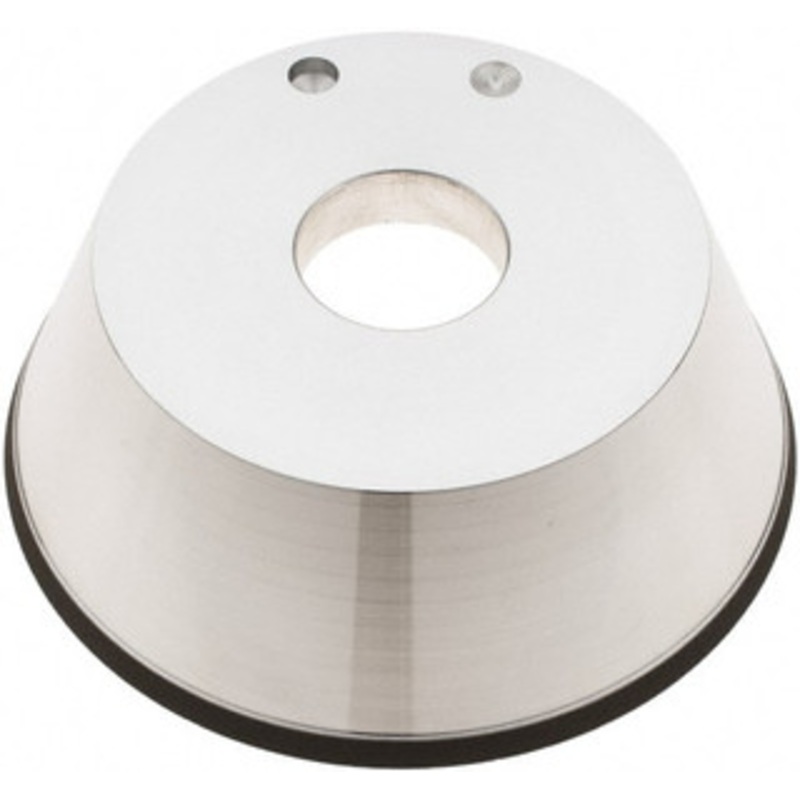 Tru-Maxx 5 Diam, 1-1/4 Hole Size, 1 Overall Thickness, 100 Grit, Type 11V9, Tool & Cutter Grinding Wheel Fine Grade, CBN RESIN-103 – 44289106