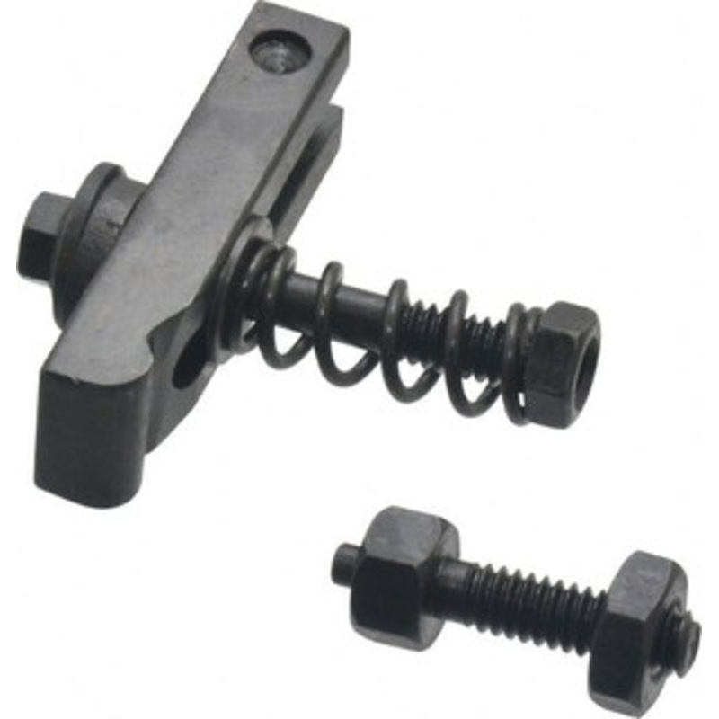 Value Collection 1/4-20 Tap Size, Steel Strap Clamp Assembly Single End Clamp, Radius Strap Nose, 3/8 Strap Thickness, 1/2 Travel, 2 Strap Len, 5/8 Strap Width 410-7230 – 85516268