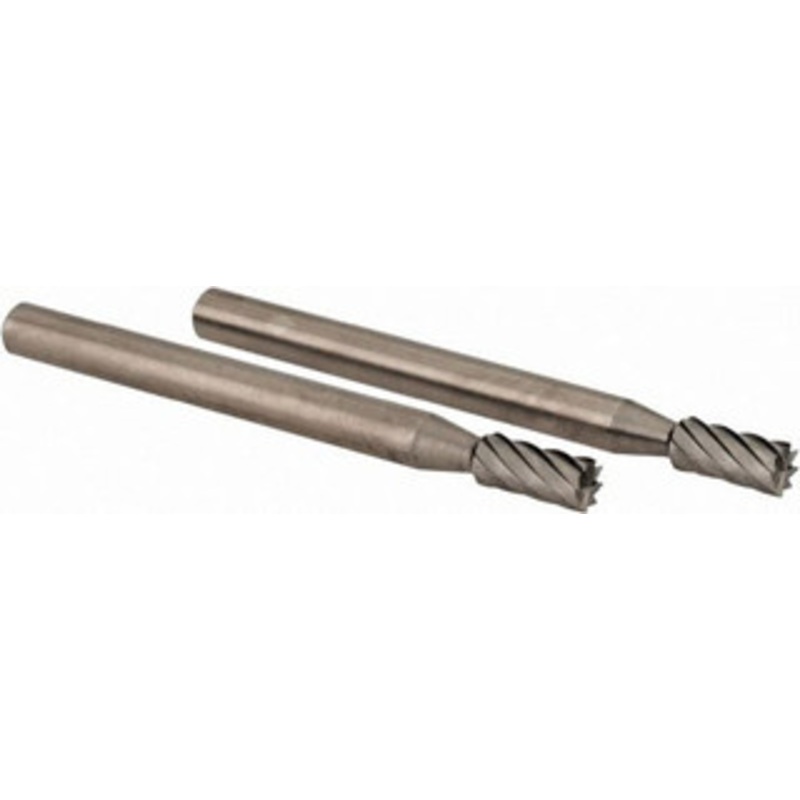 Dremel 1/8 Cut Diam, 1/8 Shank Diam, High Speed Steel Single Cut Cylinder Burr Flat End 194 – 09022930