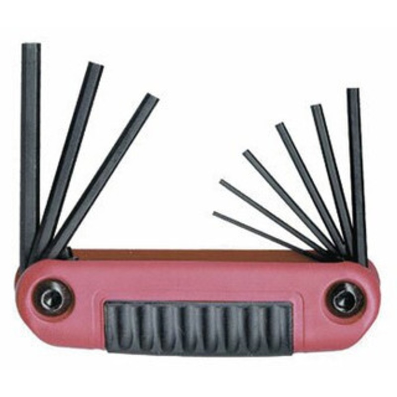 Eklind Ergo-Fold Key Set, Hex, 5/64 to 1/4 (9 keys) – 25911