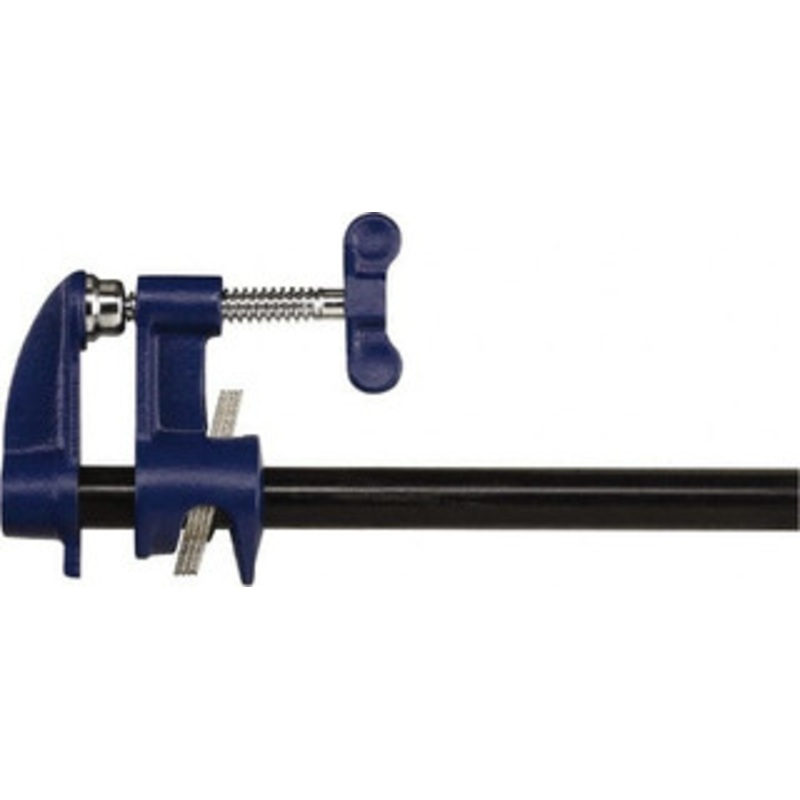 IRWIN 3/4 Pipe, 2-1/2 Throat Depth, Clutch & Deep Throat Pipe Clamp For Use with Unthreaded Pipe 2024100 – 57821431