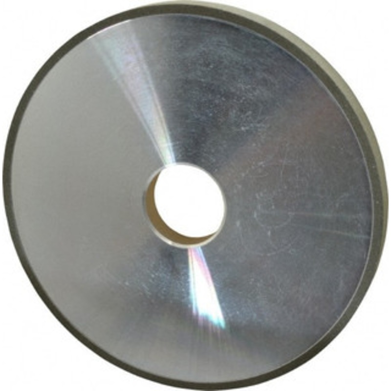 Made in USA 6 Diam x 1-1/4 Hole x 1/2 Thick, N Hardness, 100 Grit Surface Grinding Wheel Diamond, Type 1A1, Fine Grade 03569324 – 03569324