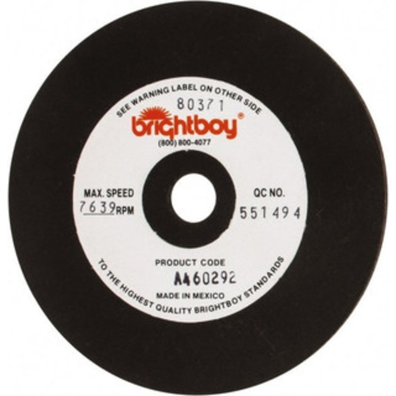 Cratex 4 Diam x 1/2 Hole x 1/8 Thick, 46 Grit Surface Grinding Wheel Coarse Grade 80371 – 05047584