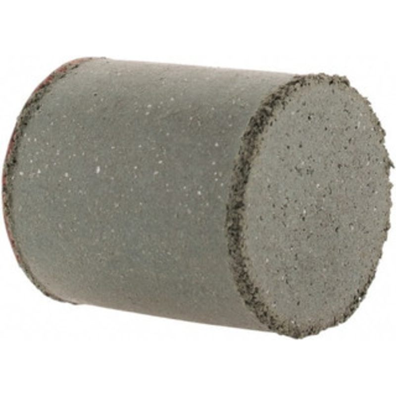 Cratex 7/8 Max Diam x 1 Long, Cylinder, Rubberized Point Coarse Grade, Silicon Carbide, 1/4 Arbor Hole, Unmounted 1350C – 00280552