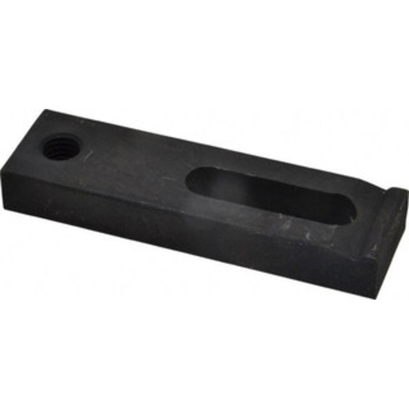 Gibraltar 1/2 Stud, Medium Carbon Steel, Strap Clamp 1-1/2 Travel, 4-1/2 OAL x 1-1/4 Wide x 5/8 High, Black Oxide Finish, Radius Nose 30913G – 73153439