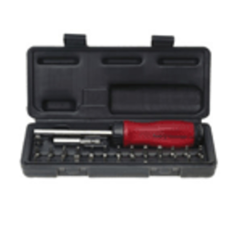 Sunex 29 Piece Ji-Torque Design Silent Ratcheting Screwdriver & Bit Set – SUN9829