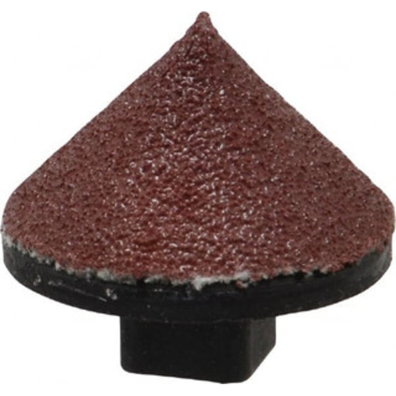 Superior Abrasives 7/8 Diam 80 Grit 90 Included Angle Cone Center Lap Aluminum Oxide, Medium Grade, Shank Mounted 12206 – 02824563