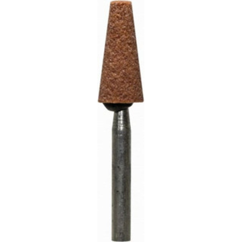 Tru-Maxx 1/4 Head Diam x 5/8 Thickness, B53, Pointed End, Aluminum Oxide Mounted Point Burnt Orange, Medium Grade, 60 Grit, 60,000 RPM TM-GPB53O – 69699098