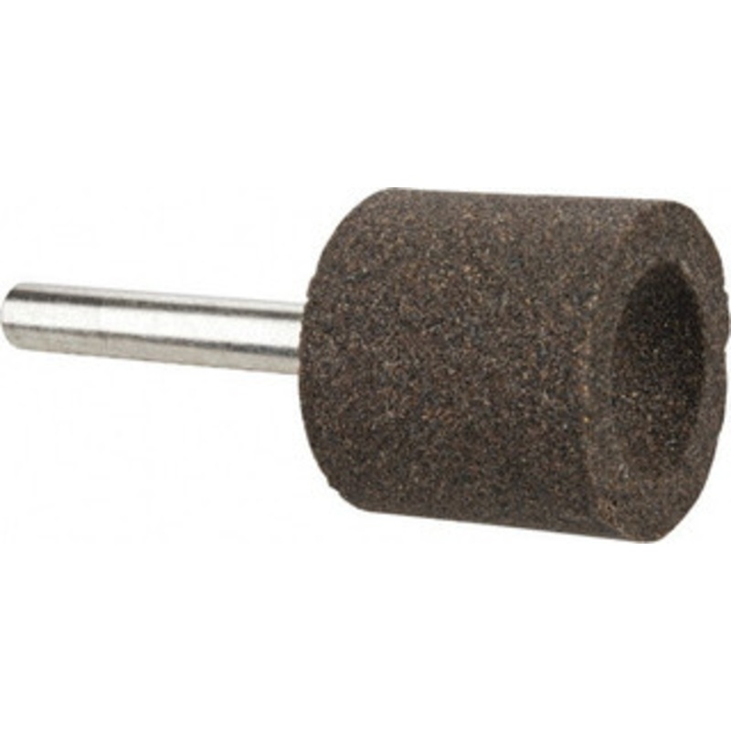 Tru-Maxx 1 Head Diam x 1 Thickness, A38, Cylinder Cup End, Aluminum Oxide Mounted Point Medium Grade, 60 Grit, 35,510 RPM 66253291690 – 89677736