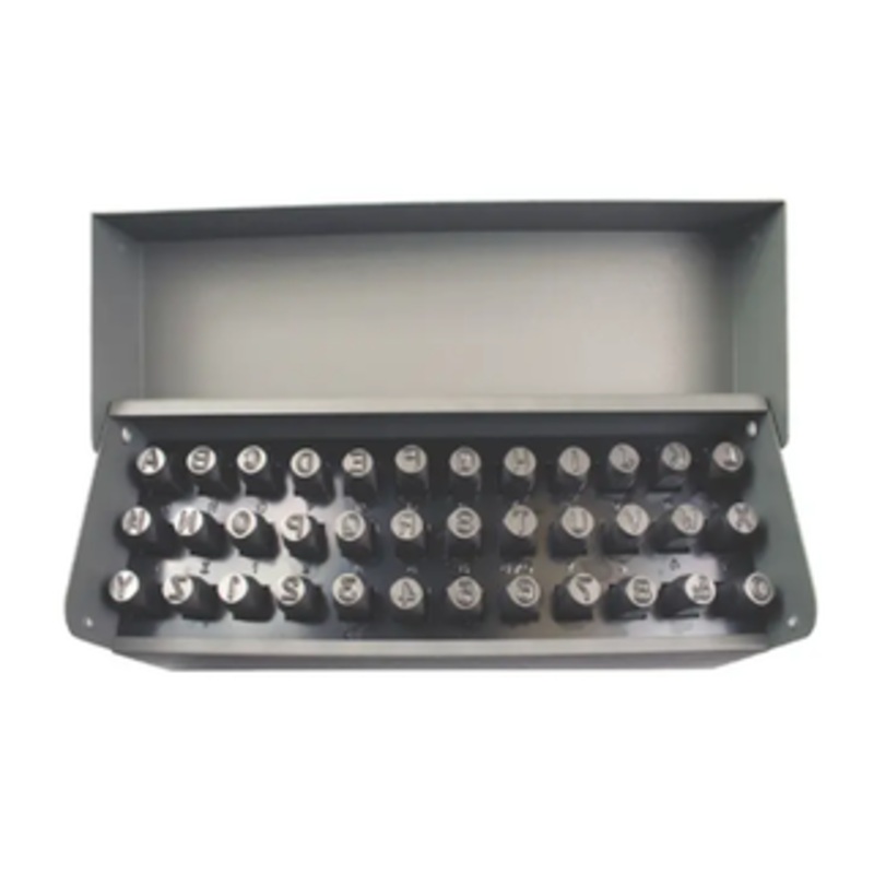 C.H. Hanson Heavy Duty Combo Letter & Number Stamp Set, 1/16 Character Size