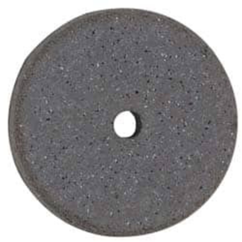 Cratex 4 Diam x 1/2 Hole x 3/4 Thick, Surface Grinding Wheel Silicon Carbide, Coarse Grade, 5,250 Max RPM, Rubber Bond, No Recess 412C – 05086541