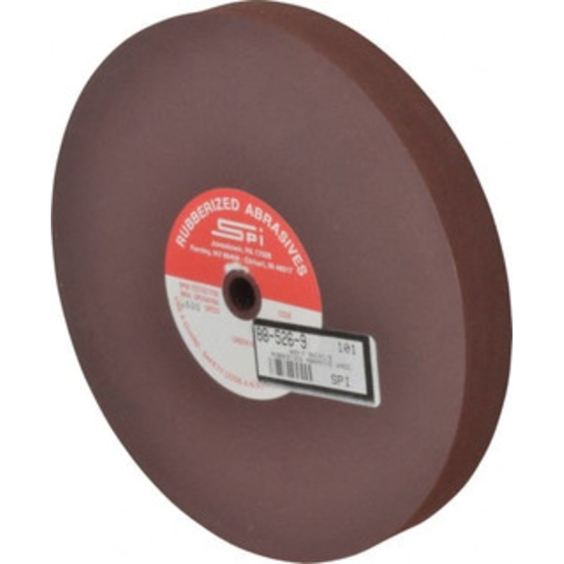 Made in USA 8 Diam x 1/2 Hole x 1 Thick, 120 Grit Surface Grinding Wheel Aluminum Oxide/Silicon Carbide Blend, Fine Grade, 2,600 Max RPM 809-F SPI – 73152704