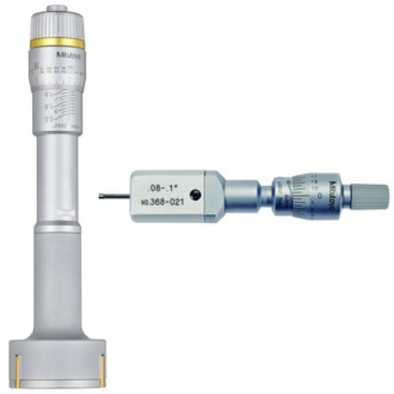 Mitutoyo Three/Two-Point Internal Holtest Micrometers, Series 368