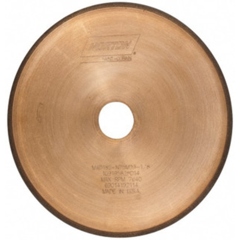 Norton 8 Diam x 1-1/4 Hole, 180 Grit Surface Grinding Wheel Diamond, Type 1A1R, Medium Grade 69014192114 – 73554040