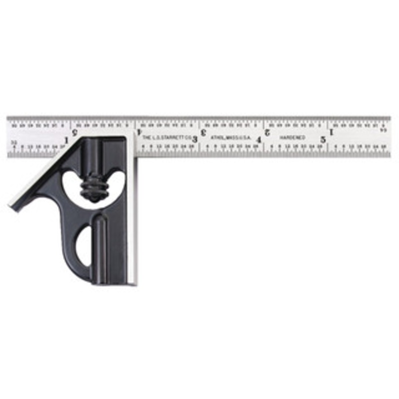 Starrett 6 Junior Combination Square, EDP 50229 – 33JH-6-4R