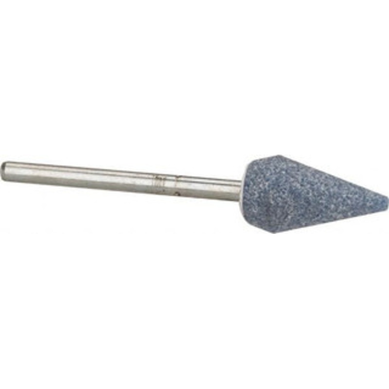 Tru-Maxx 7/16 Head Diam x 3/4 Thickness, B51, Flame End, Aluminum Oxide Mounted Point Blue, Medium Grade, 60 Grit, 62,820 RPM 66253291560 – 89677793