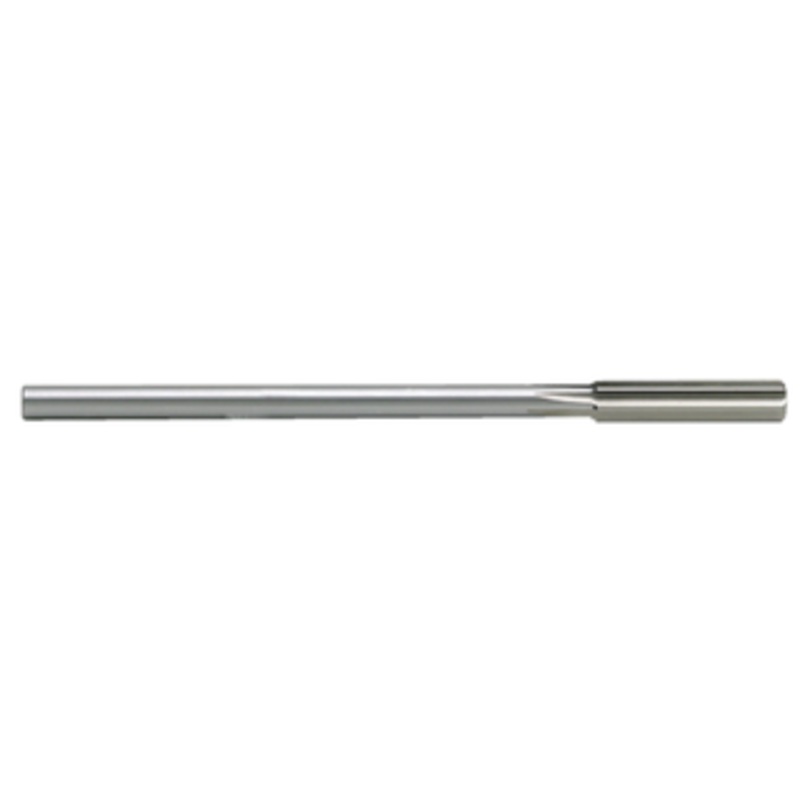 Precise 33/64 H.S.S. Straight Flute Chucking Reamer, 2 Flute Length, Decimal Size .5156