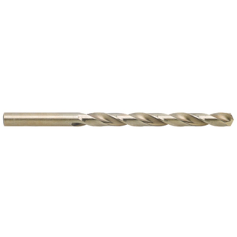 Precise Cobalt Jobbers Length Twist Drill, 5/32 Size, .1562 Decimal Diameter, 3-1/8 Overall Length