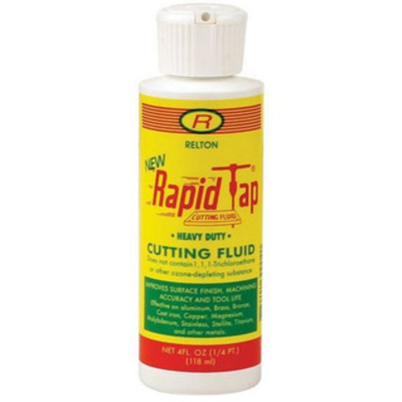 Relton Rapid Tap Cutting & Tapping Fluid, 4 oz. Bottle – 04Z-NRT