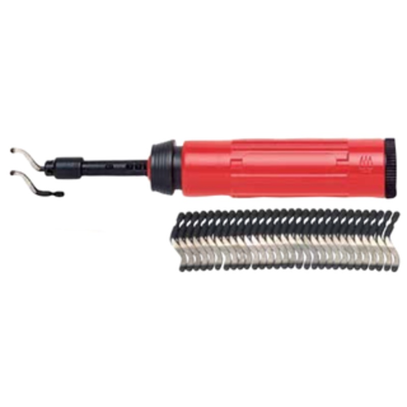 Shaviv 100 Piece HSS B20 Light Duty Deburring Blade Combo Set for Brass & Cast Iron