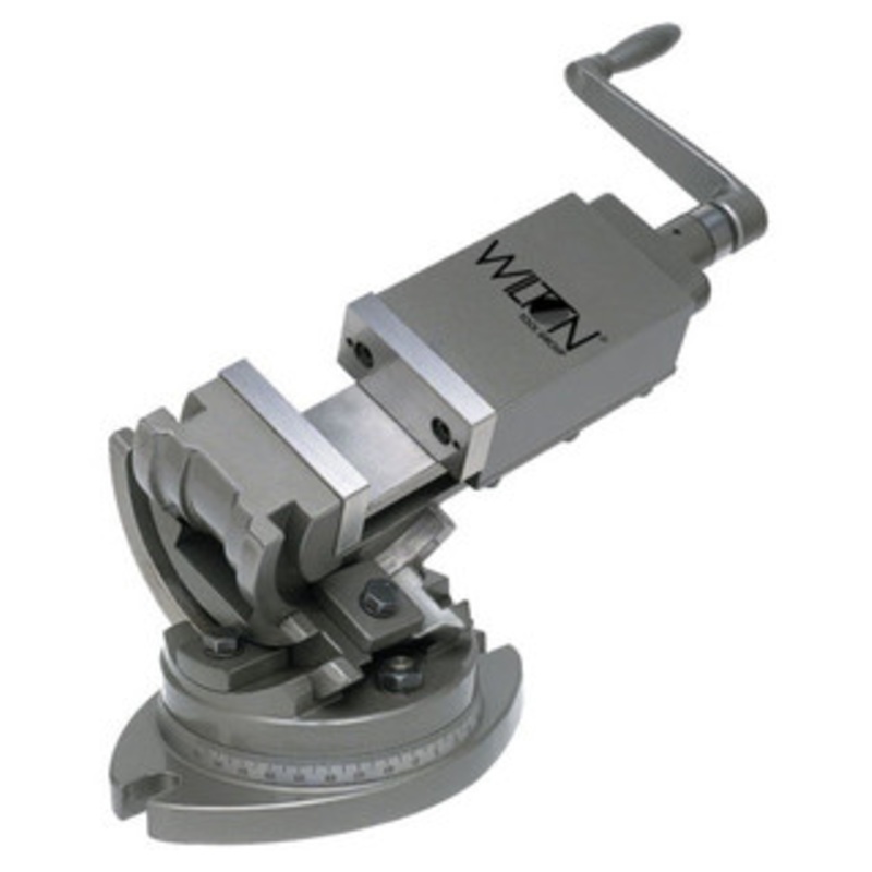 Wilton 3-Axis Precision Tilting Vise, 5 Jaw Width, 1-3/4 Jaw Depth – 11803