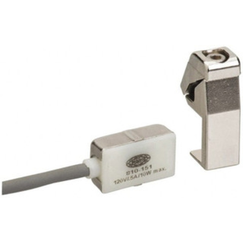 Destaco NPN Output, Normally Open, Hall Effect Sensor, 0.5 Max Amps, 6 to 24 Volts, Power Clamp Switch 1 Volt Max Drop, DC Current, 0.93 Long x 0.53 Wide x 0.37 High, 9 Ft Long Wire 810157 – 67669499