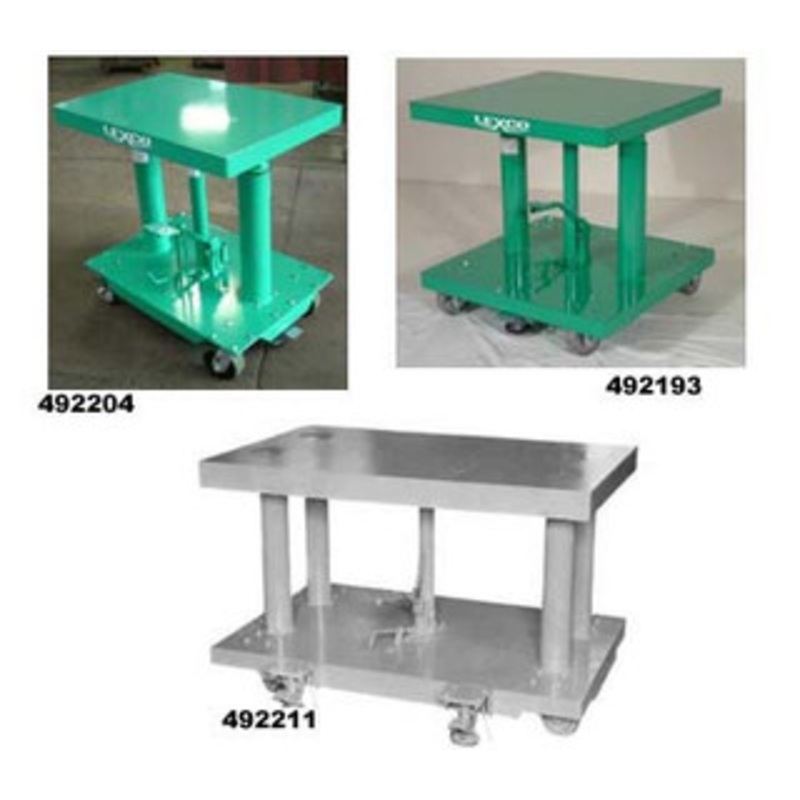 Lexco Foot Operated and Electric Hydraulic Lift Table – 492209