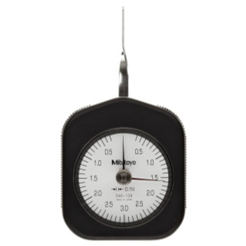 Mitutoyo Dial Tension Gage Series 546, Peak Hold, 0.3-3N Measuring Force – 546-138