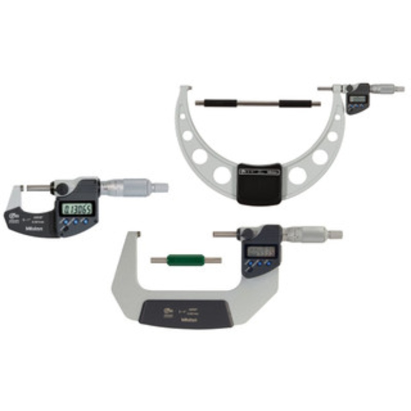 Mitutoyo IP65 Digimatic Coolant-Proof Micrometers