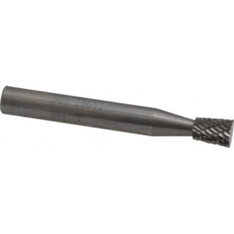 SGSPRO 1/4 Cut Diam, 1/4 Shank Diam, 10 Carbide Double Cut Inverted Cone Burr Flat End, 5/16 LOC 15853 – 05292214