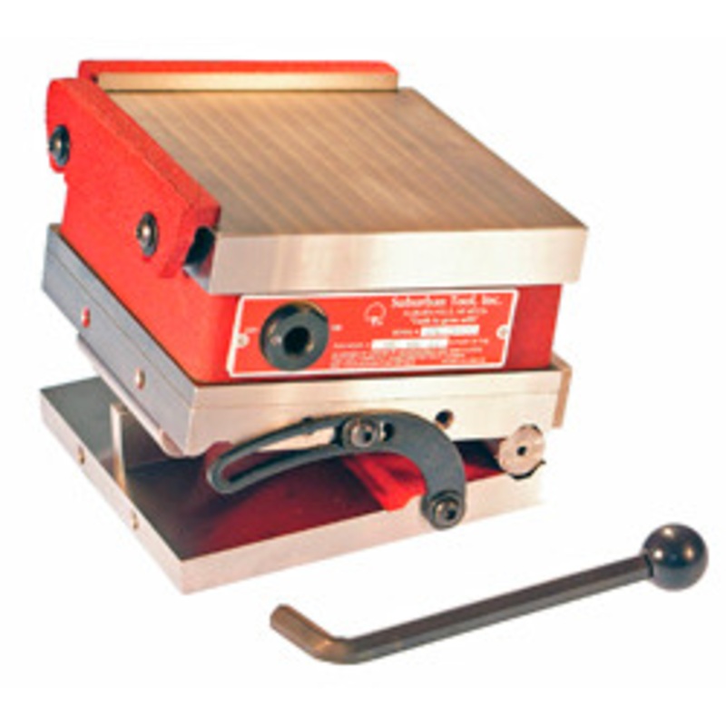 Suburban 6L x 6W x 4-5/8H Permanent Magnetic Sine Plate Standard – MSP-66-S1