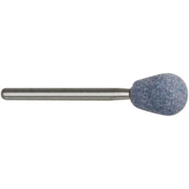 Tru-Maxx 3/8 Head Diam x 1/2 Thickness, B112, Inverted Cone Radius End, Aluminum Oxide Mounted Point Blue, Medium Grade, 60 Grit, 65,910 RPM 66253291598 – 89678155