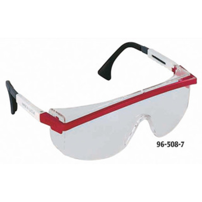 UVEX Astrospec 3000 Safety Eyewear, Black Frame, Clear Lens – 96-513-7