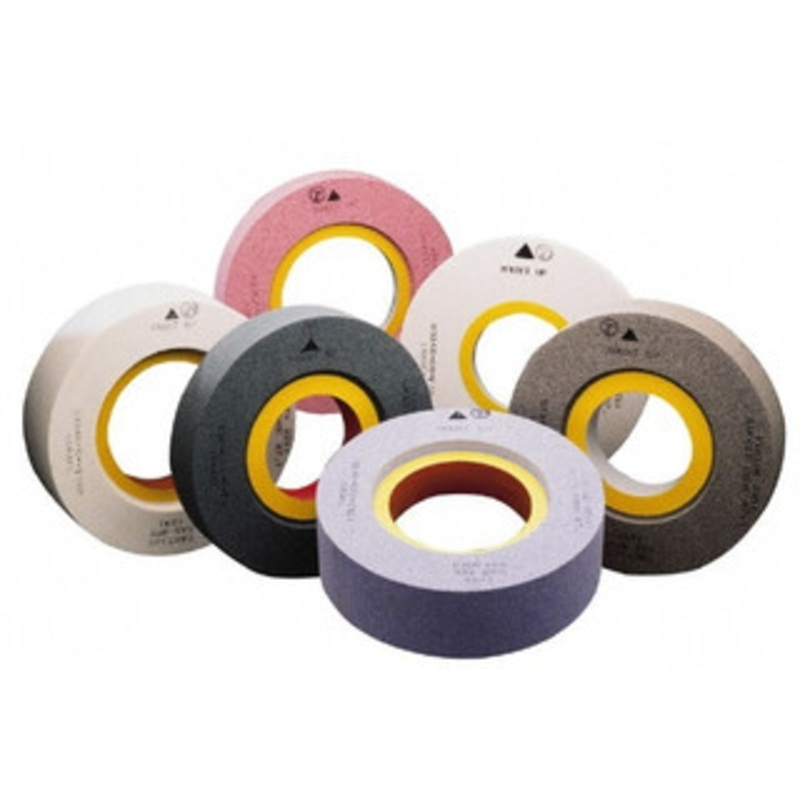 CGW Abrasives 20 Diam x 8 Hole x 3 Thick, I Hardness, 46 Grit Surface Grinding Wheel Aluminum Oxide, Type 7, Coarse Grade, 1,241 Max RPM, Vitrified Bond, Two-Side Recess 34034 – 82268327