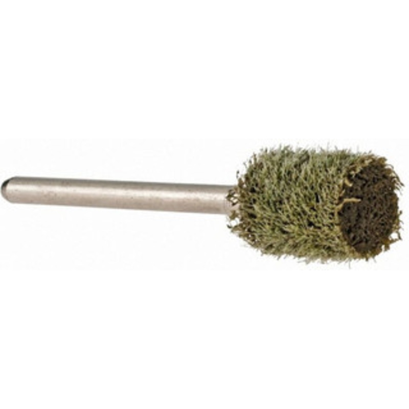 Grier Abrasive 3/8 Head Diam x 1/2 Thickness, W176, Cylinder End, Aluminum Oxide Mounted Point Green-Gray, Fine Grade, 45,370 RPM W176-N1-17218 – 04692448