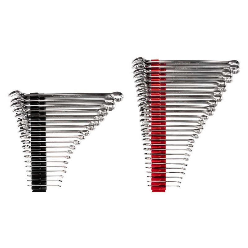 TEKTON WCB95303 1/4 in. to 1-1/4 in., 6 mm to 32 mm Combination Wrench Set with Modular Slotted Organizer (46-Piece) | Bigbigmart.com