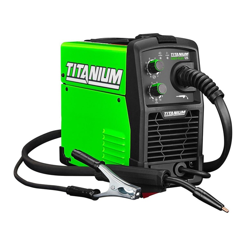 TITANIUM Easy-Flux 125 Amp Welder | Bigbigmart.com