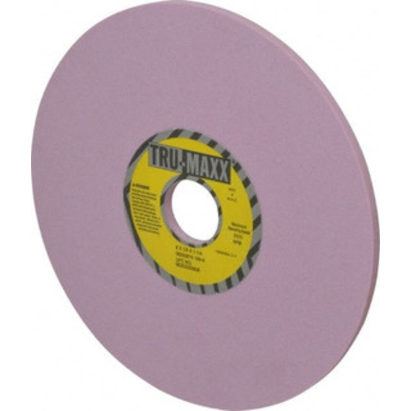 Tru-Maxx 8 Diam x 1-1/4 Hole x 1/4 Thick, K Hardness, 100 Grit Surface Grinding Wheel Aluminum Oxide, Type 1, Fine Grade, 3,600 Max RPM, Vitrified Bond, No Recess 66253255606 – 06292676