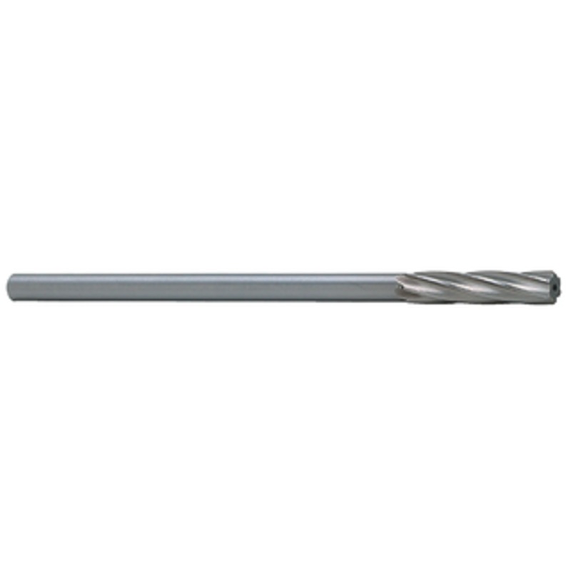 Precise H.S.S. Spiral Flute Chucking Reamer, 1-1/2 Size, 3-1/2 Flute Length, 12-1/2 Overall Length