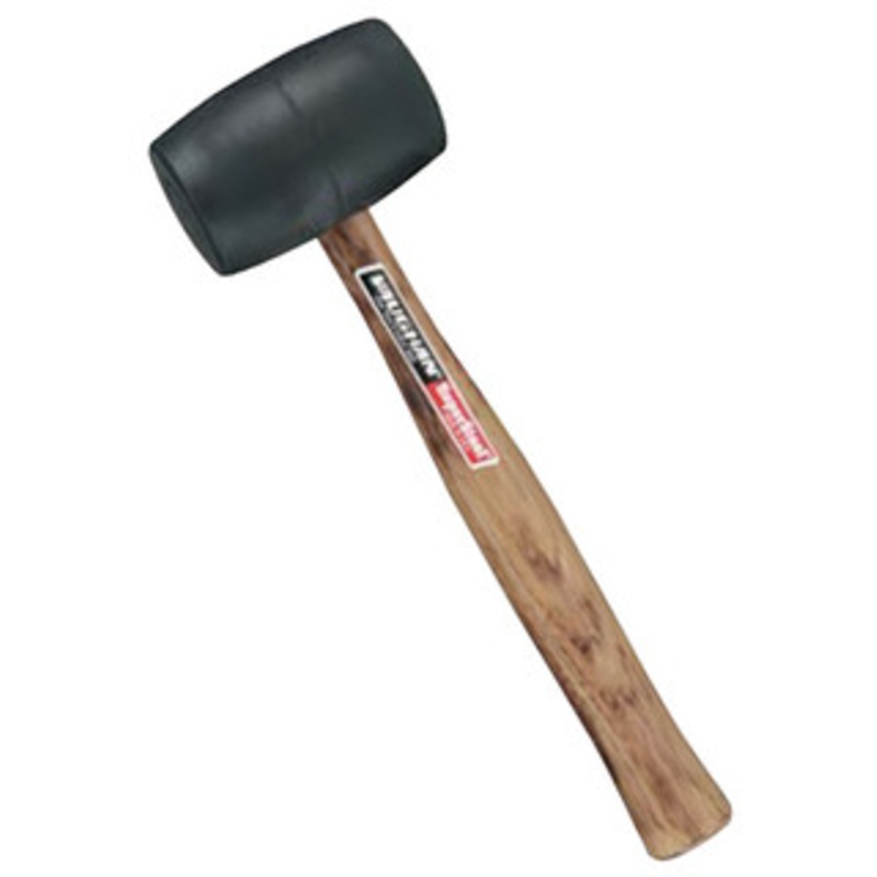 Vaughan Solid Rubber Mallet, White Head – 96-794-3