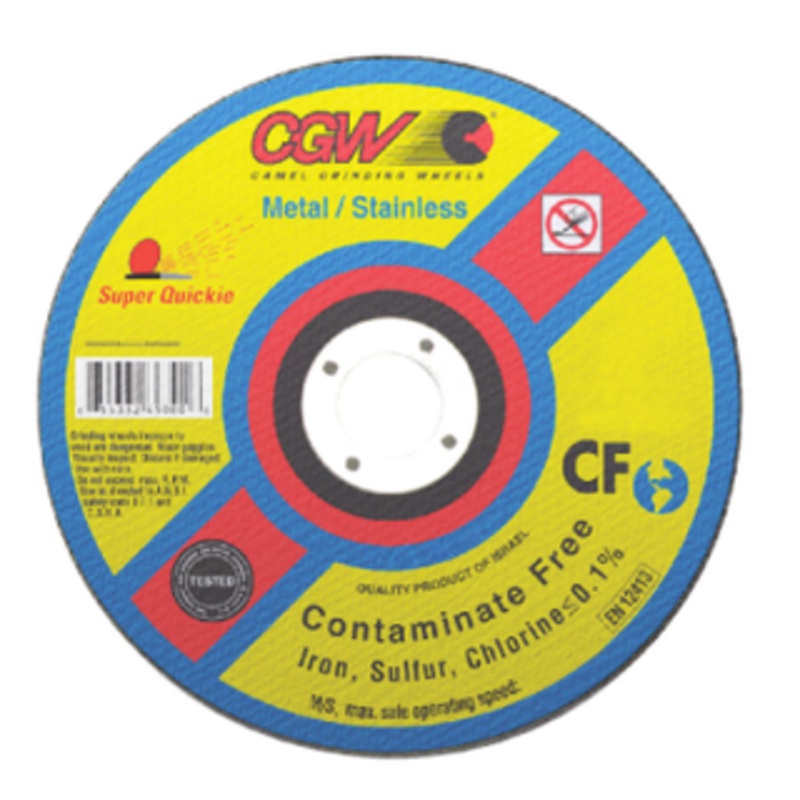 CGW Contaminate Free Quickie Cut-Off Wheel, Type 01, 6D x .45 Thickness