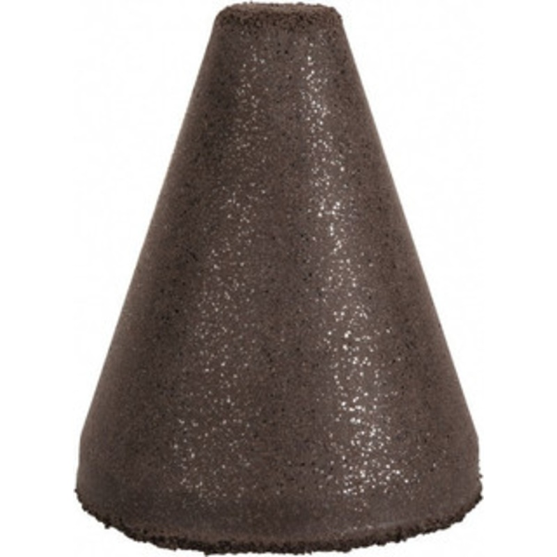 Cratex 1 Max Diam x 1-1/4 Long, Taper, Rubberized Point Medium Grade, Silicon Carbide, 1/4 Arbor Hole, Unmounted 1349-M – 98475312