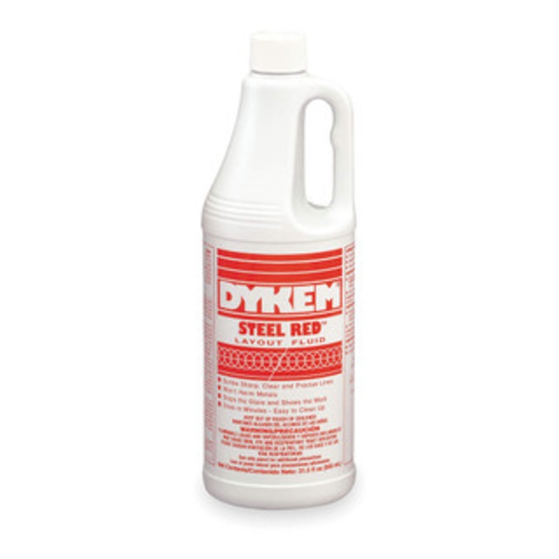 Dykem 80696 Steel Red Layout Fluid, 930 ml – 96-691-1