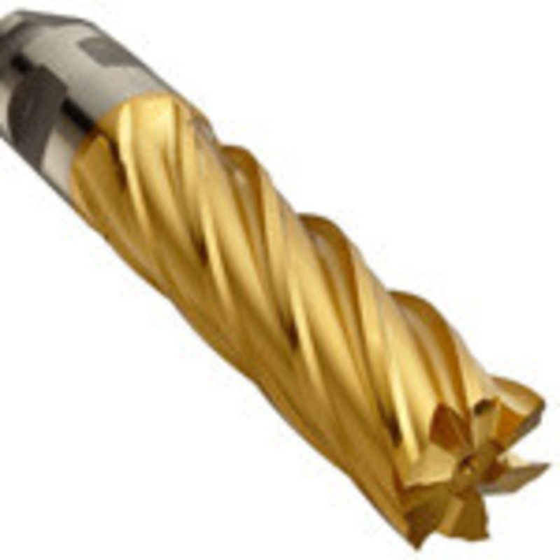 Putnam Multiple Flute TiN Coated Single End Mills